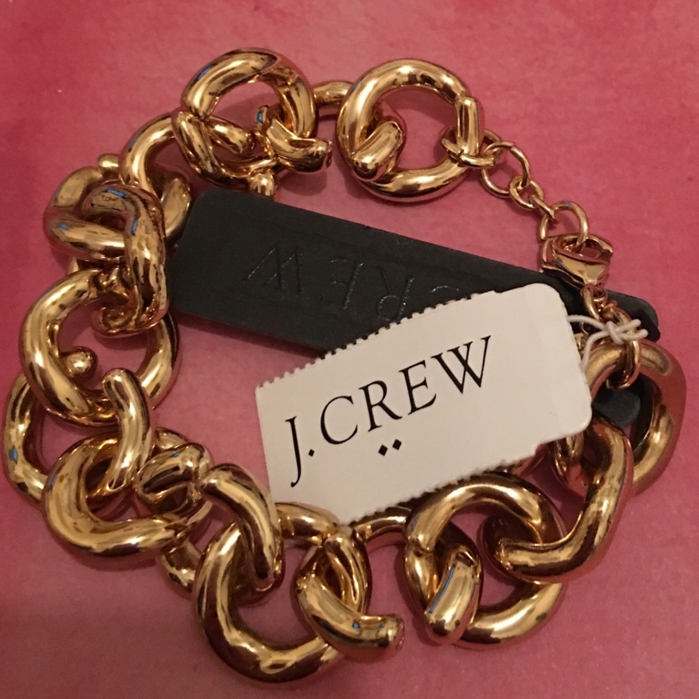 Jcrew gold bracelet NWT